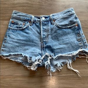 Levi’s denim shorts